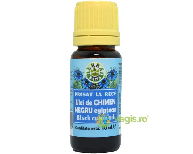 Ulei de Chimen Negru Egiptean Presat la Rece 10ml