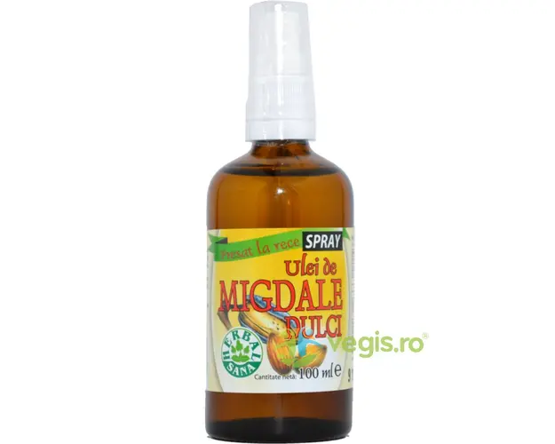 Ulei de Migdale Dulci Presat la Rece Spray 100ml