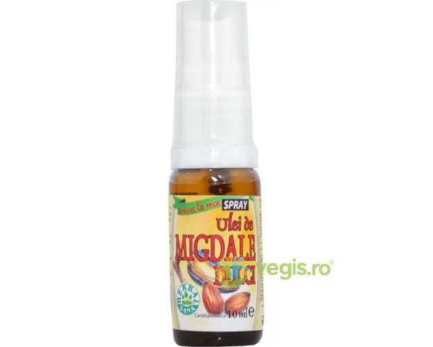 Ulei de Migdale Dulci Presat la Rece Spray 10ml