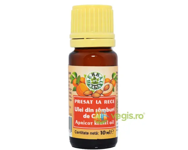 Ulei din Samburi de Caise Presat la Rece 10ml