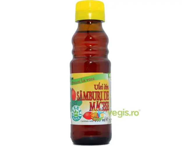 Ulei din Samburi de Macese Presat la Rece 100ml