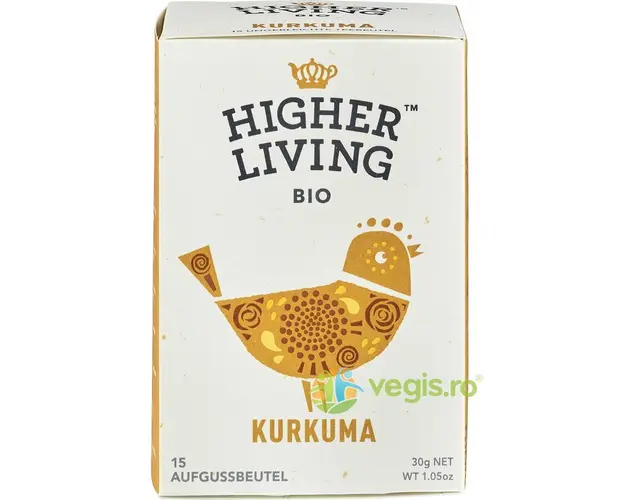 Ceai de Curcuma Ecologic/Bio 15 plicuri