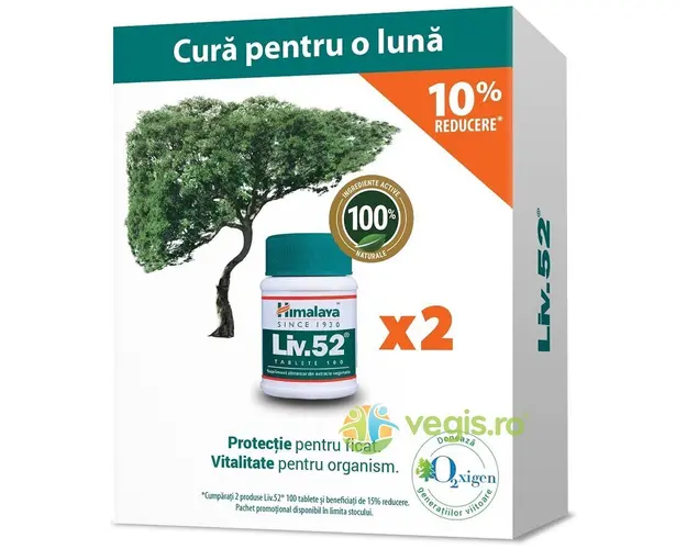 Pachet Liv 52 100 tablete+100 tablete