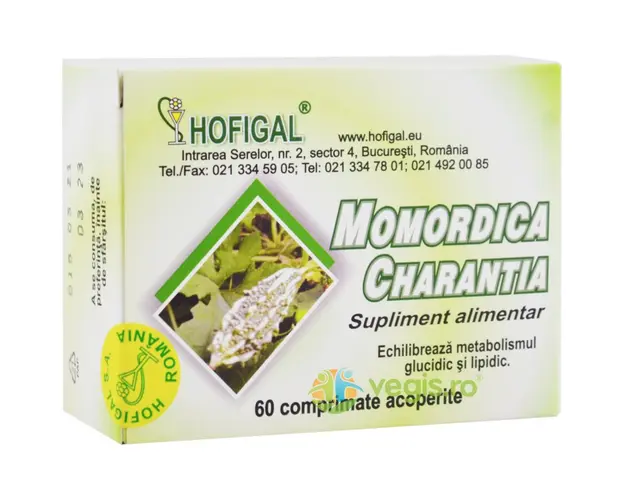 Momordica (Castravete amar) 500mg 60cpr