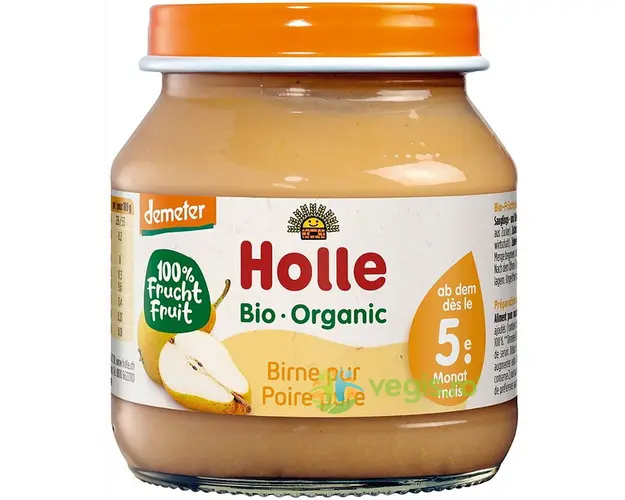 Piure de Pere pentru Copii +5 Luni Demeter Ecologic/Bio 125g