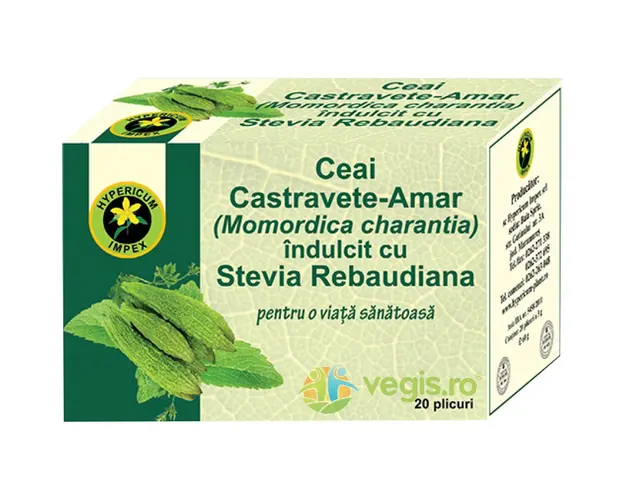 Ceai Momordica cu Stevia Rebaudiana 20dz