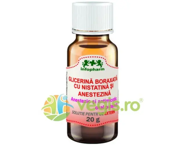 Glicerina Boraxata cu Nistatina si Anestezina 20g