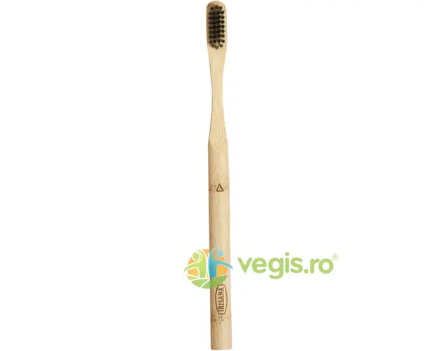 Periuta de Dinti din Bambus cu Carbon Activ