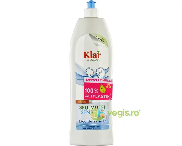 Detergent Lichid Sensitiv pentru Vase Ecologic/Bio 1 L