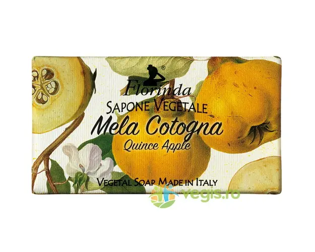 Sapun Vegetal Florinda cu Parfum de Gutui 100g