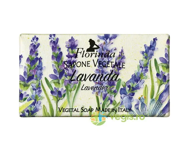 Sapun Vegetal Florinda cu Parfum de Lavanda 100g