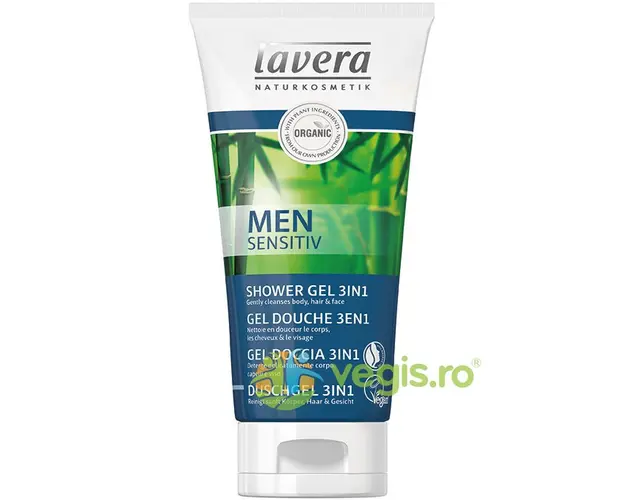 Gel de Curatare 3 in 1 Par, Ten si Corp pentru Barbati 200ml