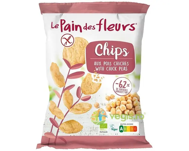 Chipsuri de Naut fara Gluten Ecologice/Bio 50g