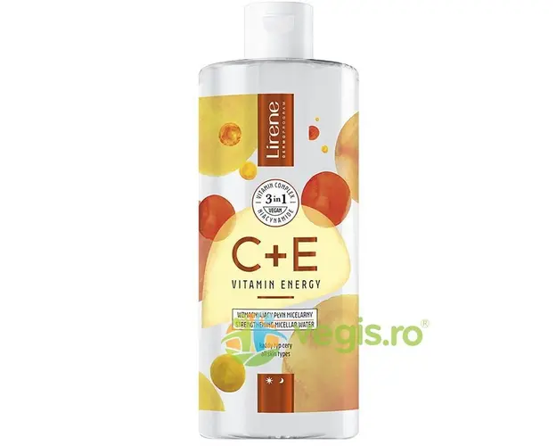 Apa Micelara 3in1 cu Efect de Fermitate C+E Vitamin Energy 400ml
