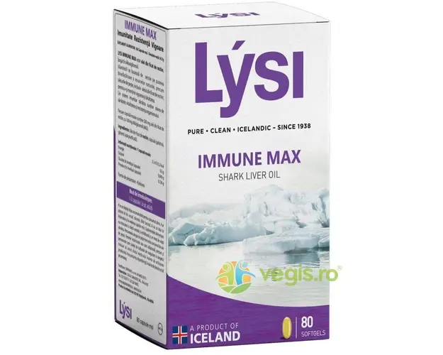 Immune Max Ulei din Ficat de Rechin 80cps moi