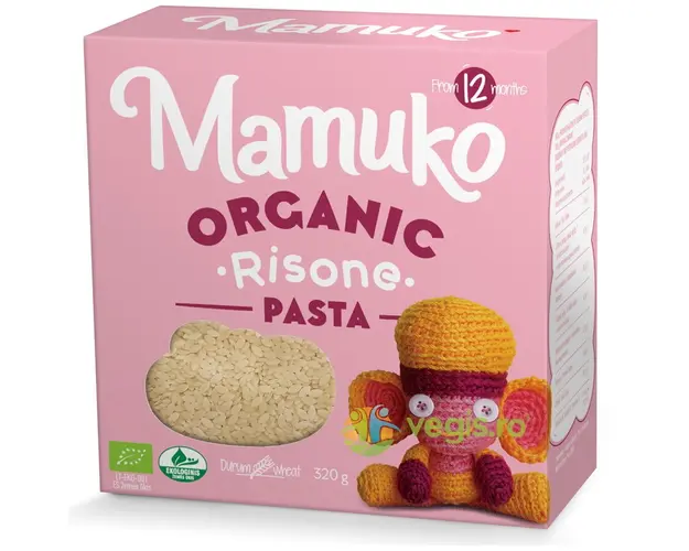 Paste in Forma de Graunte pentru Copii din Grau Dur Ecologice/Bio 320g