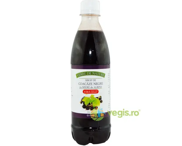 Sirop Coacaze Negre Si Miere De Albine 500ml