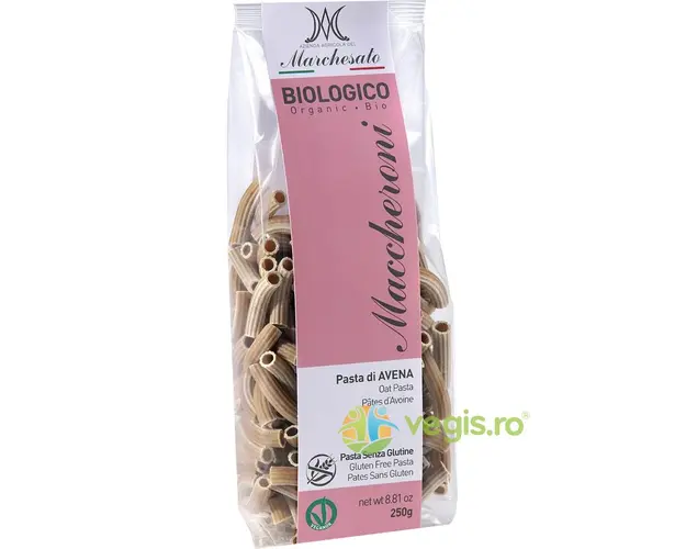 Paste Maccheroni din Ovaz fara Gluten Ecologice/Bio 250g