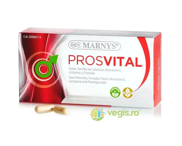 Prosvital pentru Prostata Marita si Tract Urinar cu 11 Ingrediente Active 60cps