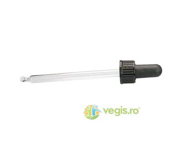Capac cu Pipeta din Sticla pentru Sticle de 100ml