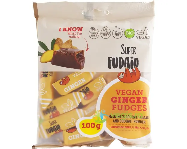 Caramele cu Aroma de Ghimbir Ecologice/Bio 100g