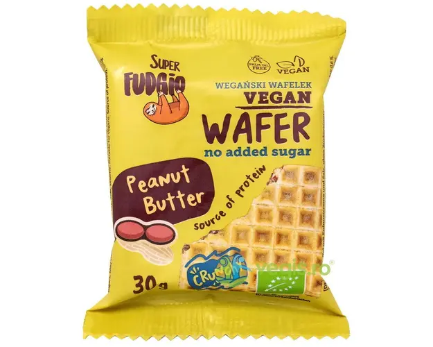 Napolitana cu Unt de Arahide Ecologica/Bio 30g