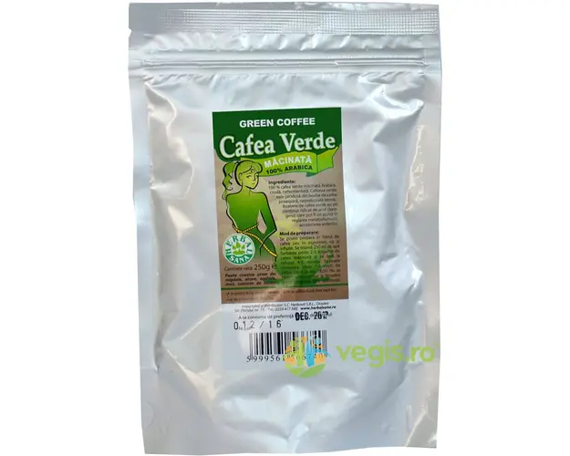 Cafea Verde Arabica Macinata 250g