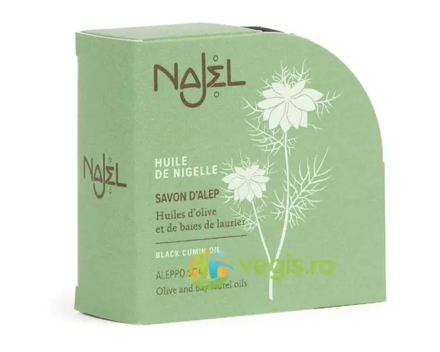 Sapun de Alep cu Chimen Negru 100g