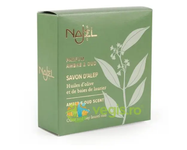 Sapun de Alep Oriental cu Ambra si Lemn de Agar 150g