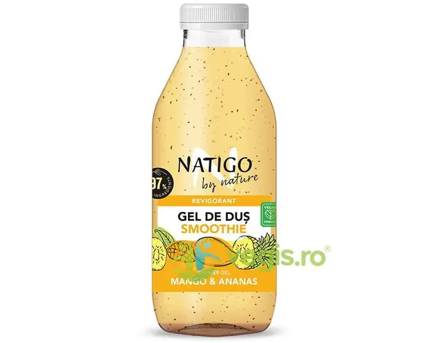 Gel de Dus Revigorant cu Extract de Mango si Ananas Smoothie 400ml