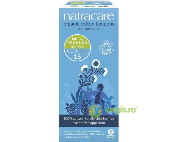 Tampoane Normale cu Aplicator 16buc