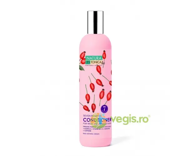Balsam de Par cu Macese, Vitamina B5 si Cafeina Seven Benefits 400ml