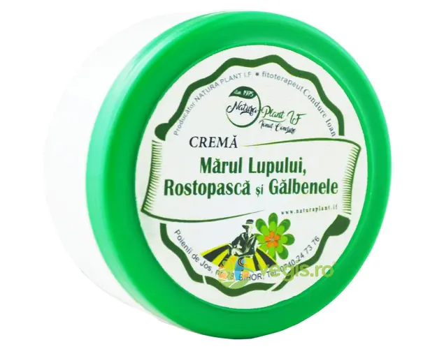 Crema cu Marul Lupului, Rostopasca si Galbenele 100ml