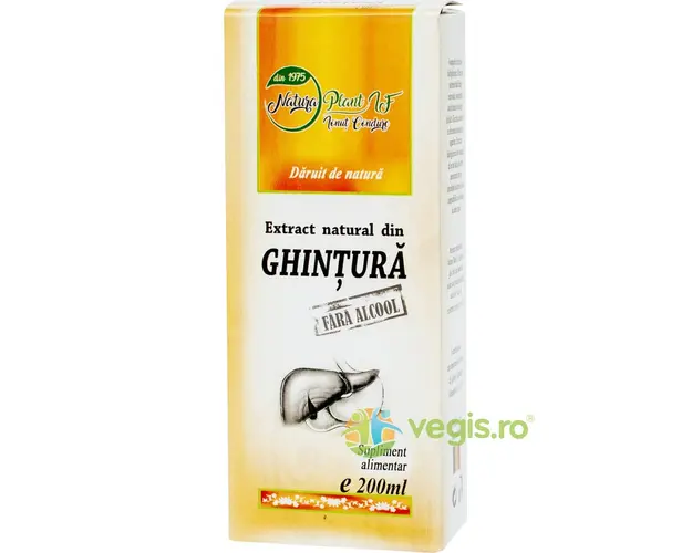 Extract Natural din Ghintura fara Alcool 200ml