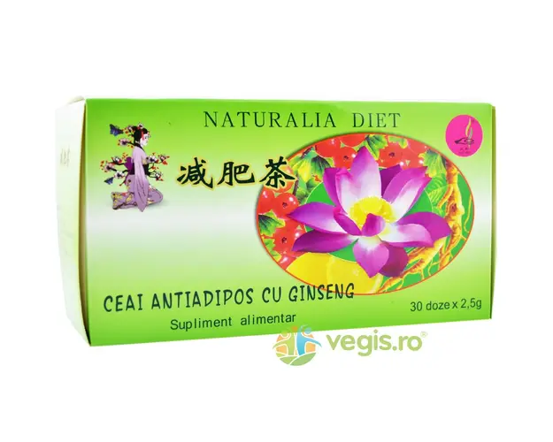 Ceai Antiadipos cu Ginseng 30dz