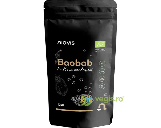 Baobab Pulbere Ecologica/Bio 125g
