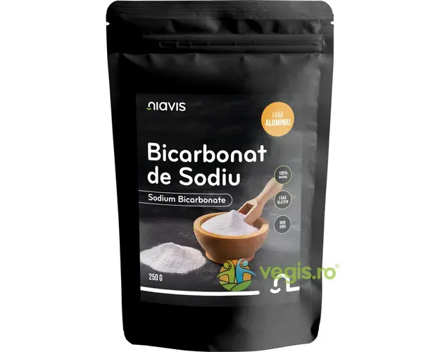 Bicarbonat de Sodiu fara Aluminiu Pulbere Naturala 250g