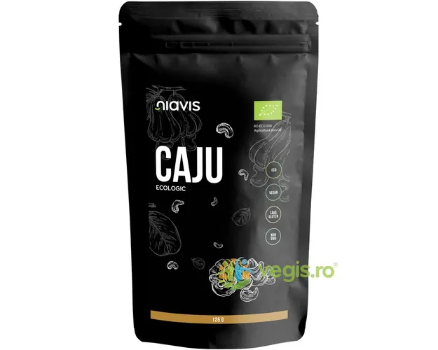 Caju Crud fara Gluten Ecologic/Bio 125g