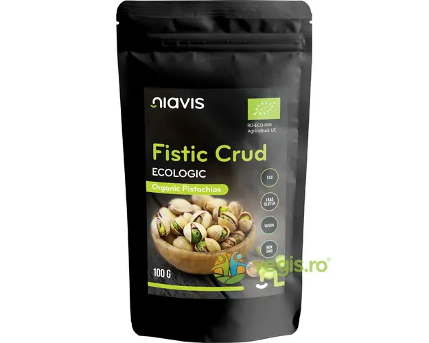 Fistic Crud fara Gluten Ecologic/Bio 100g