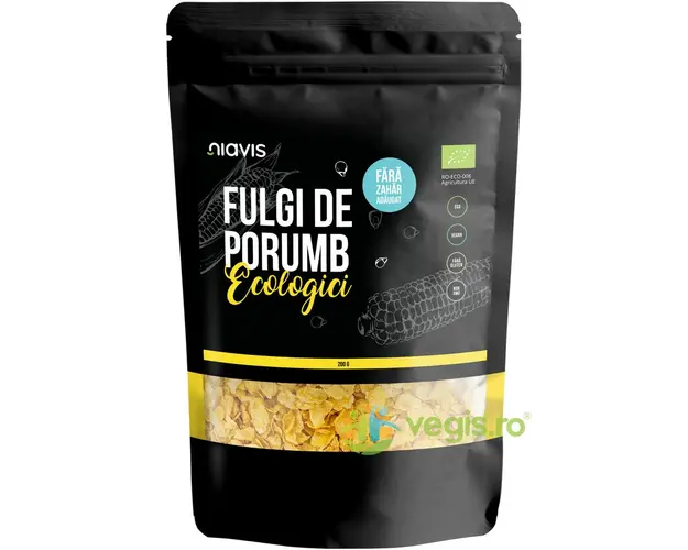 Fulgi de Porumb fara Zahar Ecologici/Bio 200g