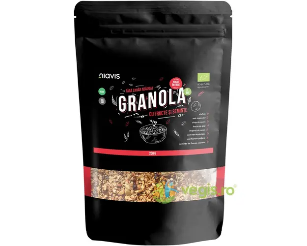 Granola cu Fructe si Seminte Ecologica/Bio 200g