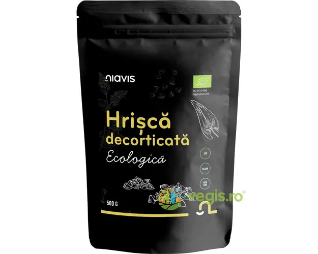 Hrisca Cruda Decorticata Ecologica/Bio 500g