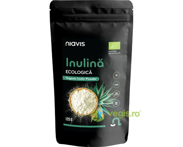 Inulina din Agave fara Gluten Ecologica/Bio 125g