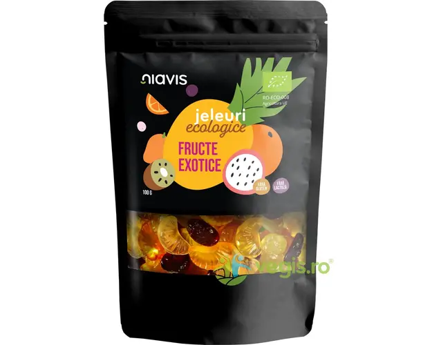 Jeleuri Fructe Exotice fara Gluten Ecologice/Bio 100g