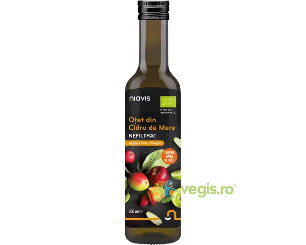 Otet din Cidru de Mere Nefiltrat Ecologic/Bio 500ml