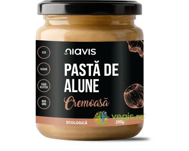 Pasta de Alune Cremoasa Ecologica/Bio 200g