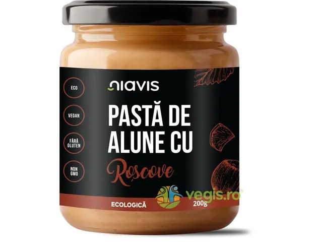 Pasta de Alune cu Roscove Ecologica/Bio 200g