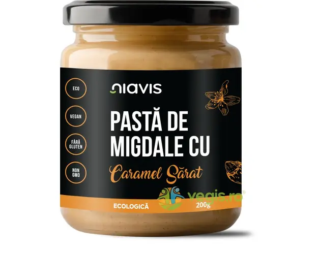 Pasta de Migdale cu Caramel Sarat Ecologica/Bio 200g