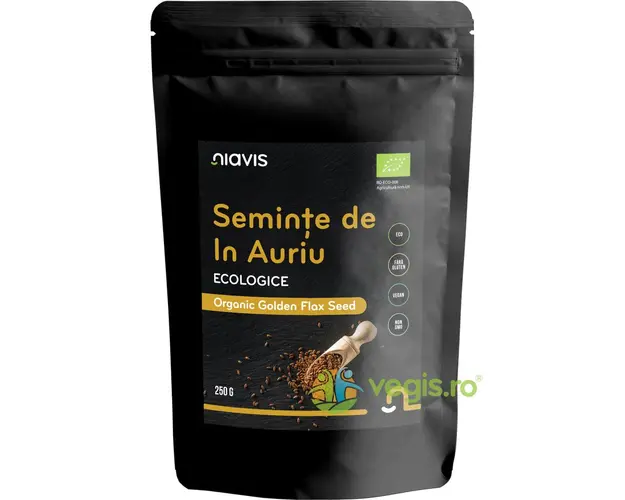 Seminte de In Auriu Ecologice/Bio 250g