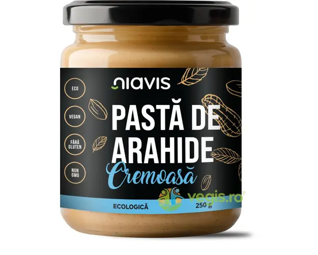 Pasta de Arahide Cremoasa Ecologica/Bio 250g